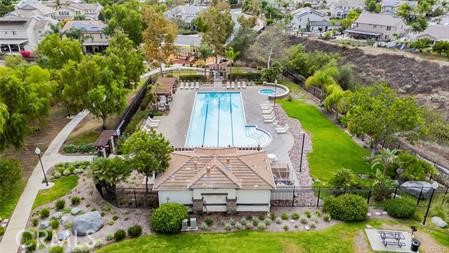 12351 Mesa Grove Drive Riverside, CA 92503 - Photo 32 of 32 an aerial view of a house with garden space and trees all around