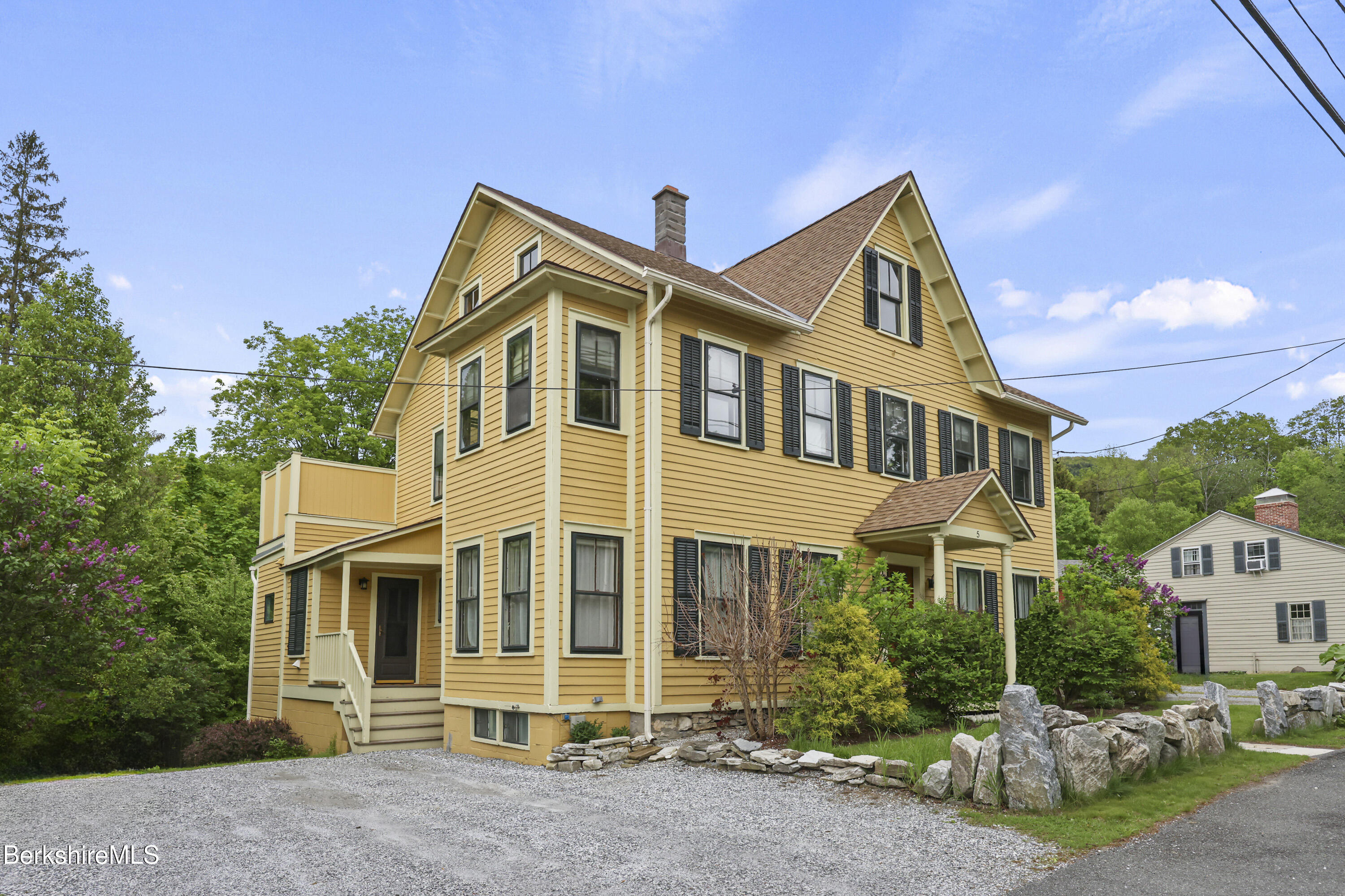 5 Stockbridge Road West Stockbridge, MA 01266 - Photo 2 of 60 a front view of a house with a yard