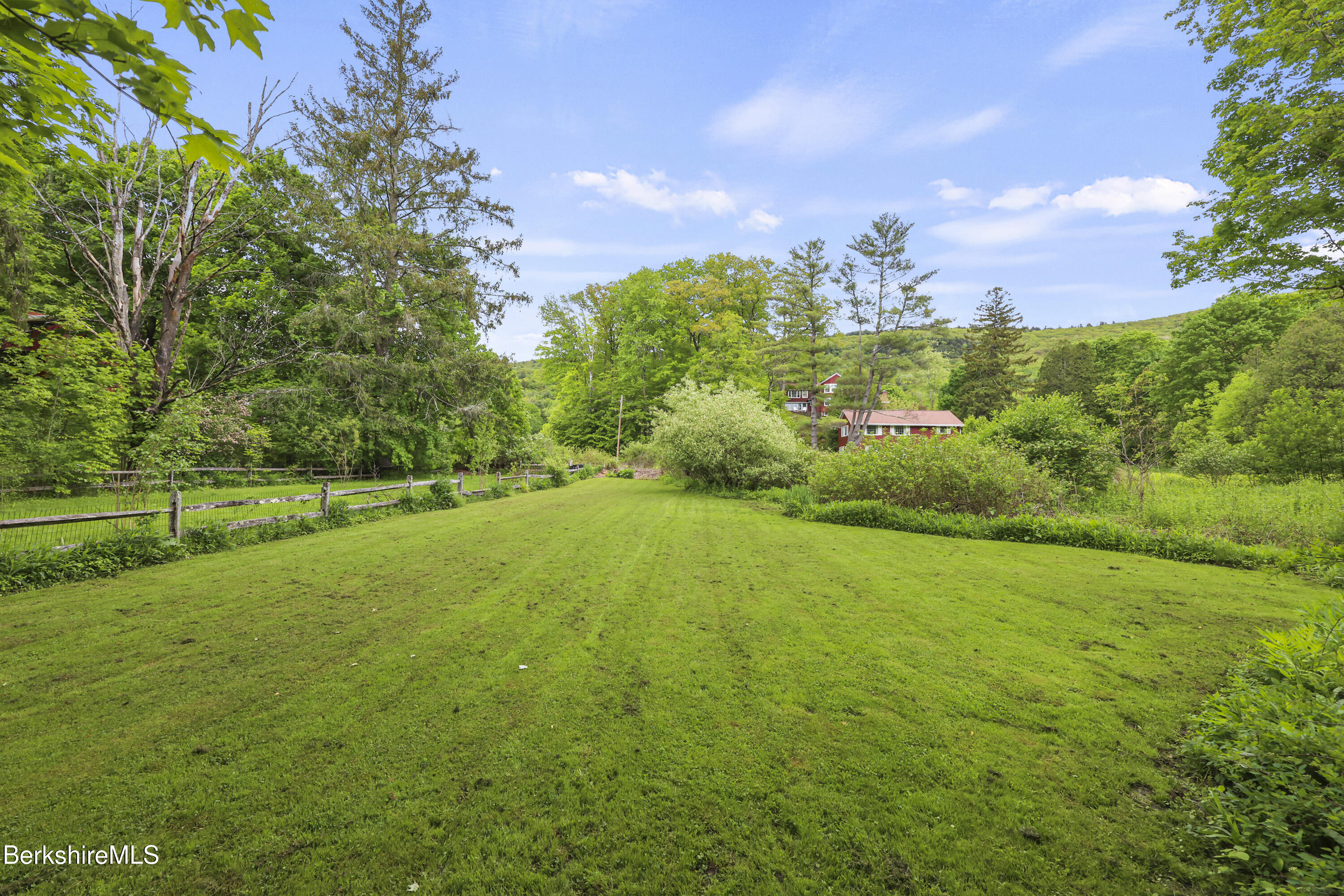 5 Stockbridge Road West Stockbridge, MA 01266 - Photo 56 of 60 a view of a big yard with large trees and plants