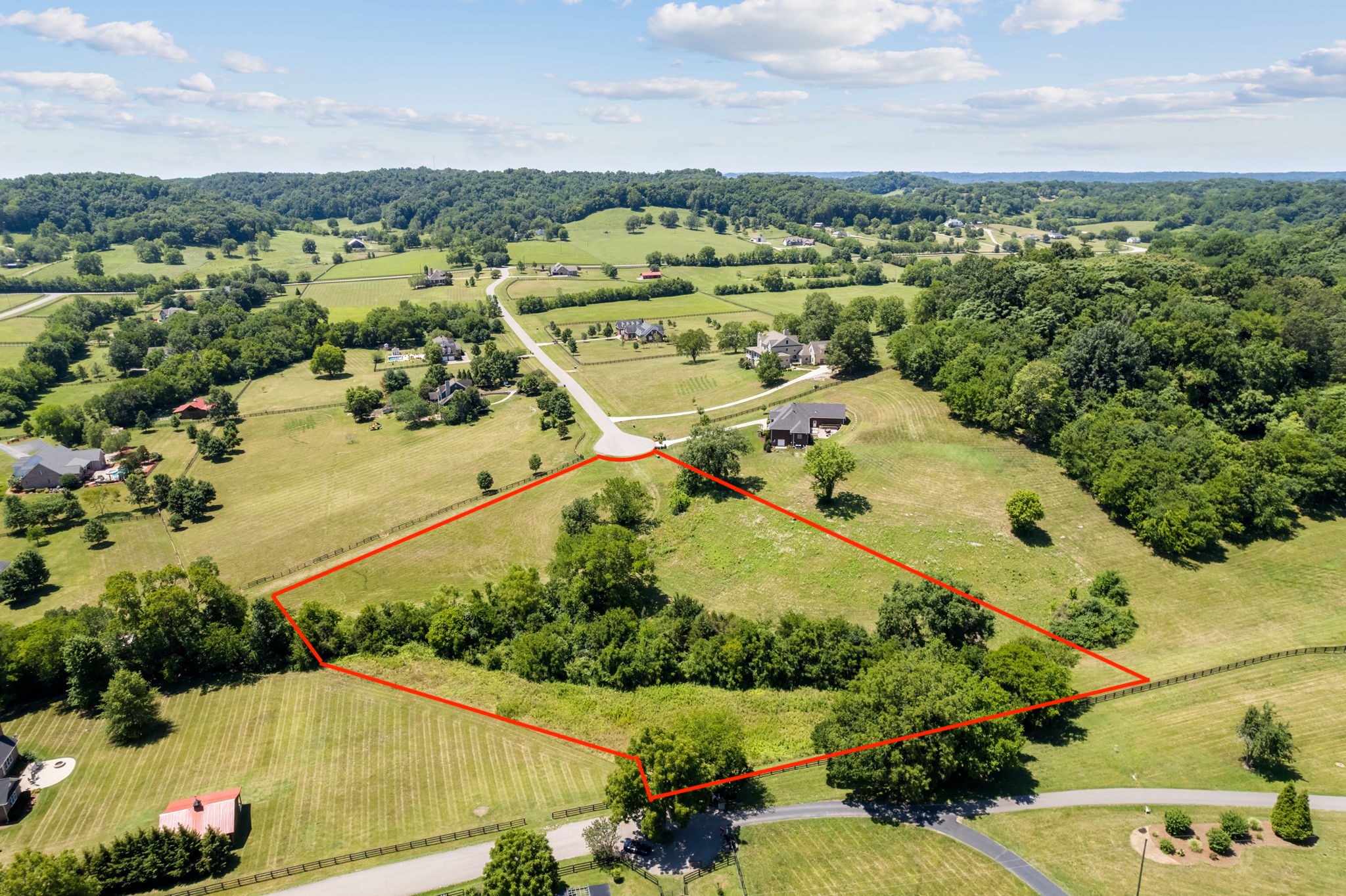 1711 Joe Pope Road Thompson's Station, TN 37179 - Photo 2 of 14 an aerial view of a