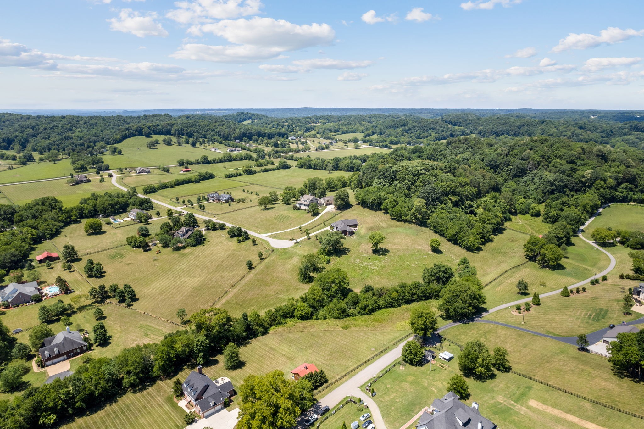 1711 Joe Pope Road Thompson's Station, TN 37179 - Photo 5 of 14 an aerial view of multiple house