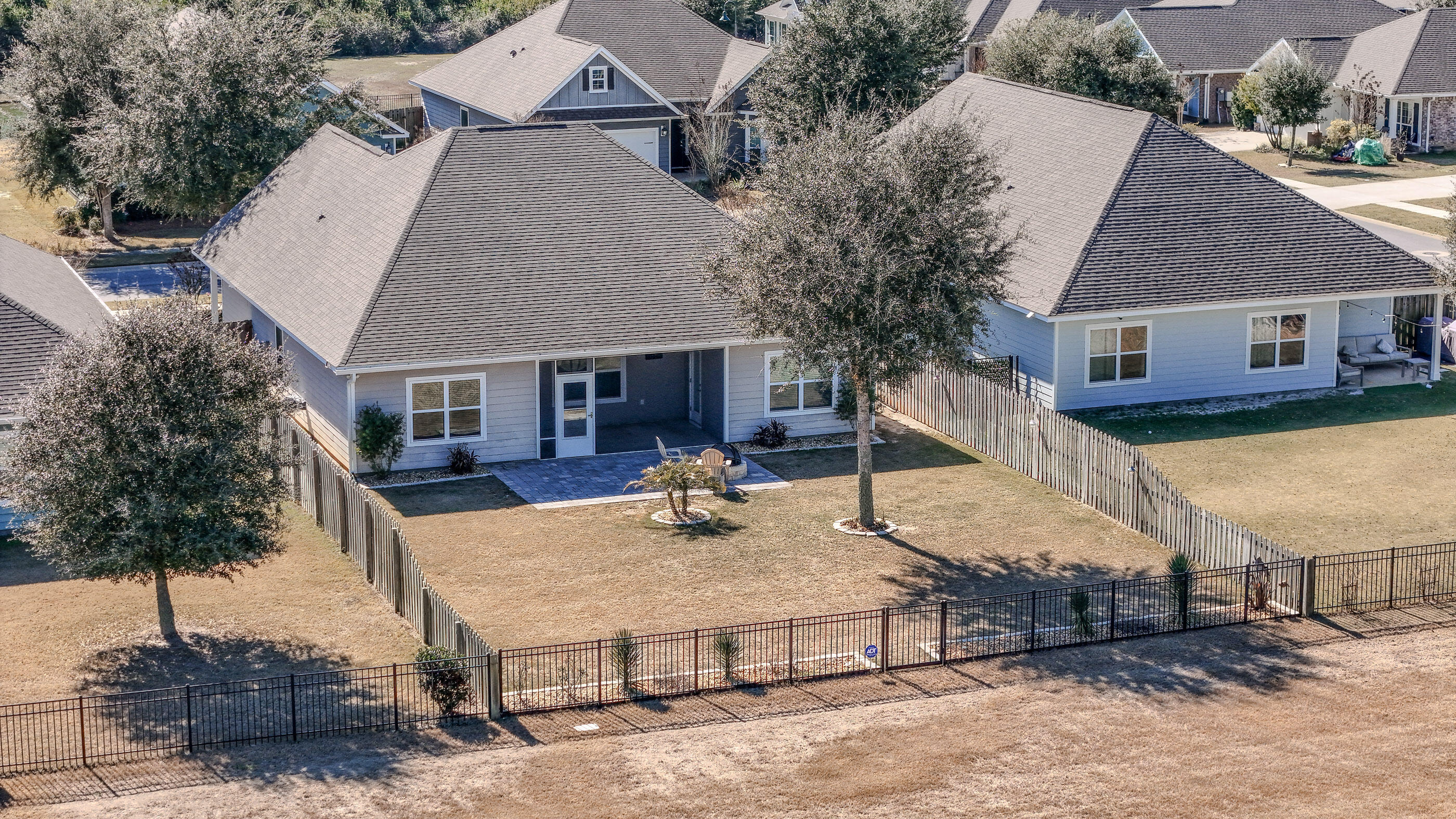 96 Mary Ellen Way Freeport, FL 32439 - Photo 51 of 69 front view of a house with a yard