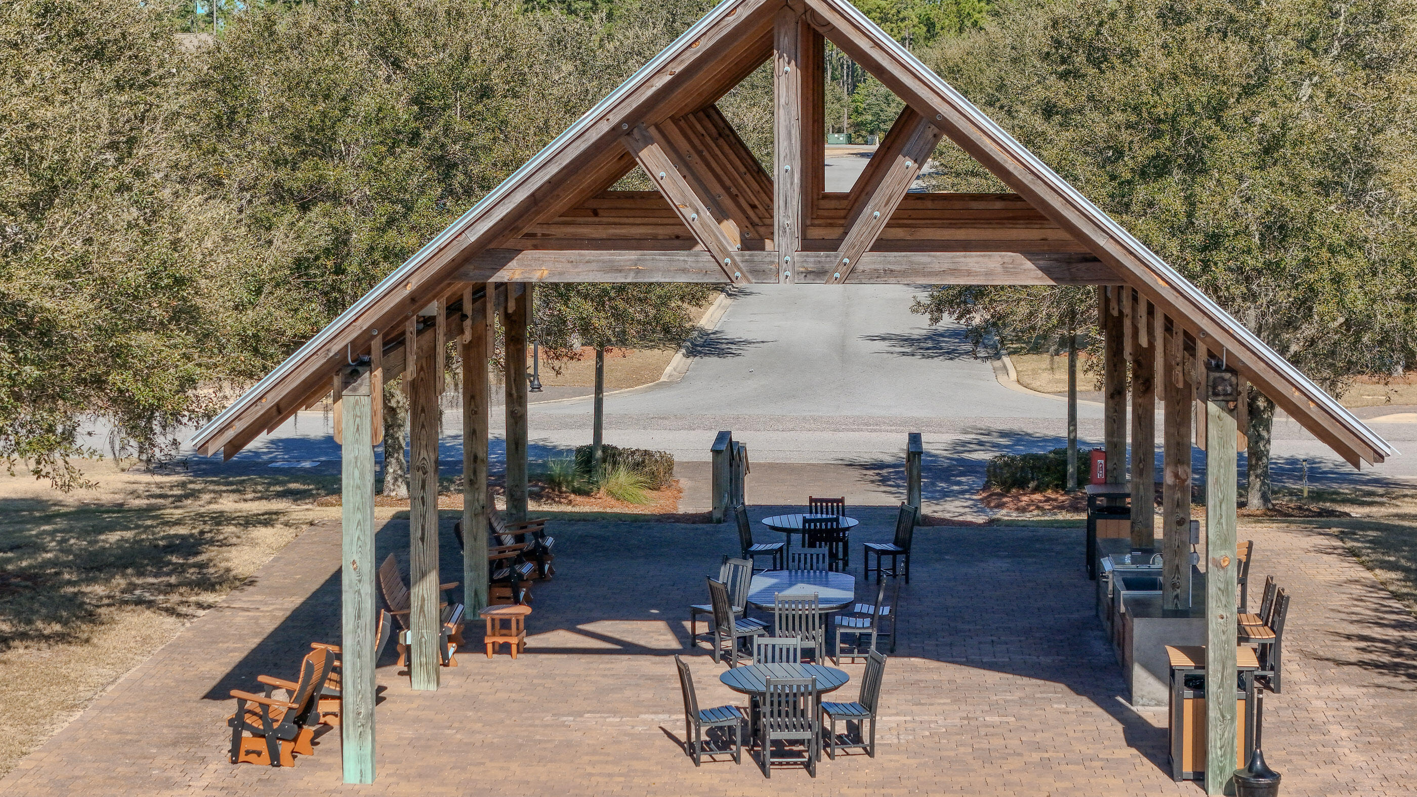 96 Mary Ellen Way Freeport, FL 32439 - Photo 58 of 69 a view of house with outdoor seating and stairs