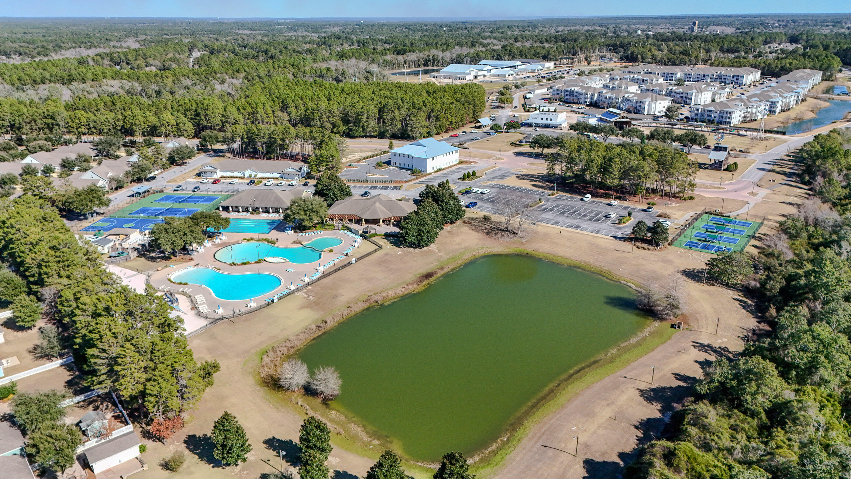 96 Mary Ellen Way Freeport, FL 32439 - Photo 61 of 69 an aerial view of a residential houses with outdoor space
