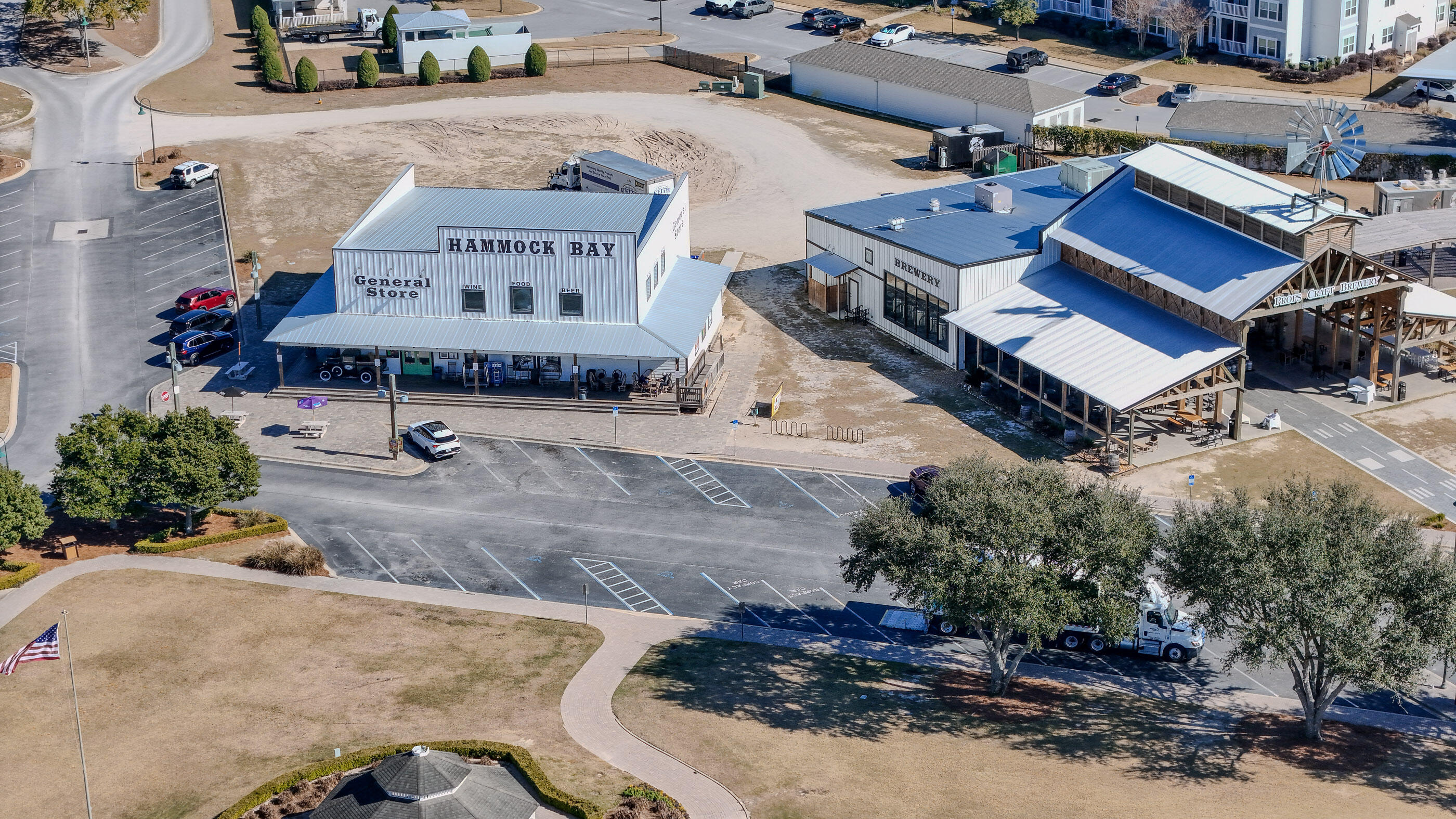 96 Mary Ellen Way Freeport, FL 32439 - Photo 66 of 69 an aerial view of a house with a yard