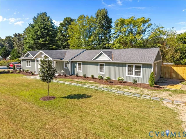a view of swimming pool with an outdoor space