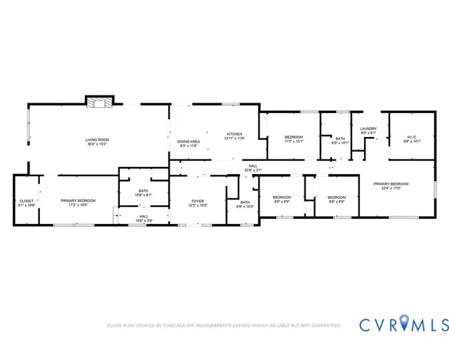 a view of a livingroom with wooden floor