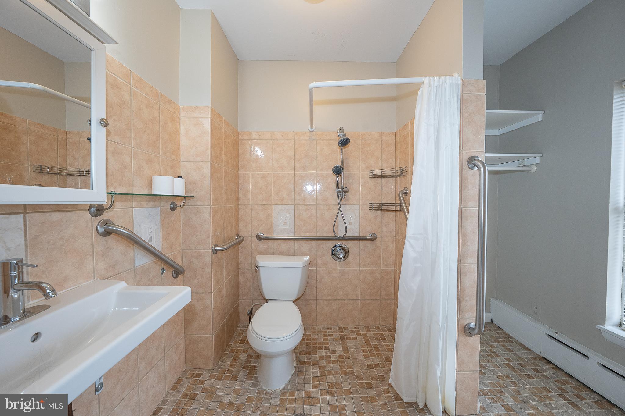 500 Elm Avenue Upper Darby, PA 19082 - Photo 15 of 35 a bathroom with a sink toilet and shower