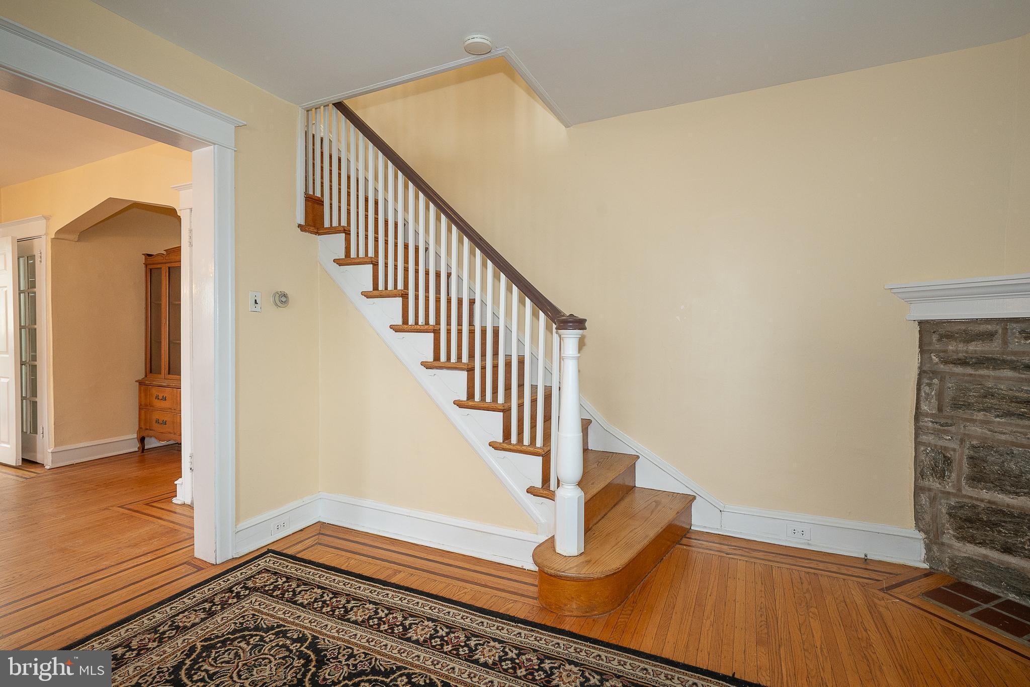 500 Elm Avenue Upper Darby, PA 19082 - Photo 17 of 35 a view of entryway and hall with wooden floor