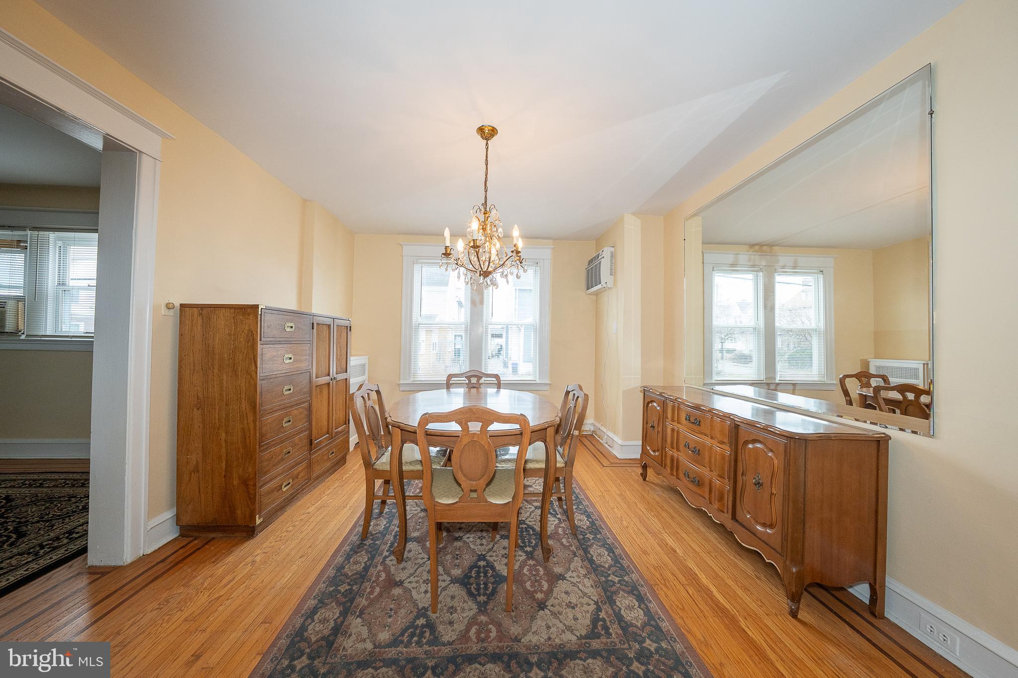 500 Elm Avenue Upper Darby, PA 19082 - Photo 8 of 35 a view of a dining room with furniture window and wooden floor