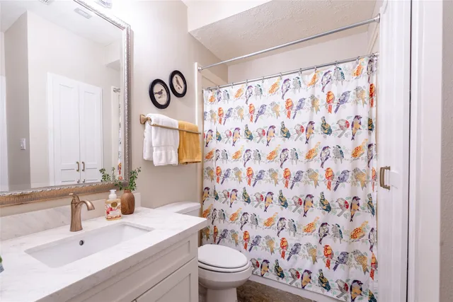 a bathroom with a sink and a toilet