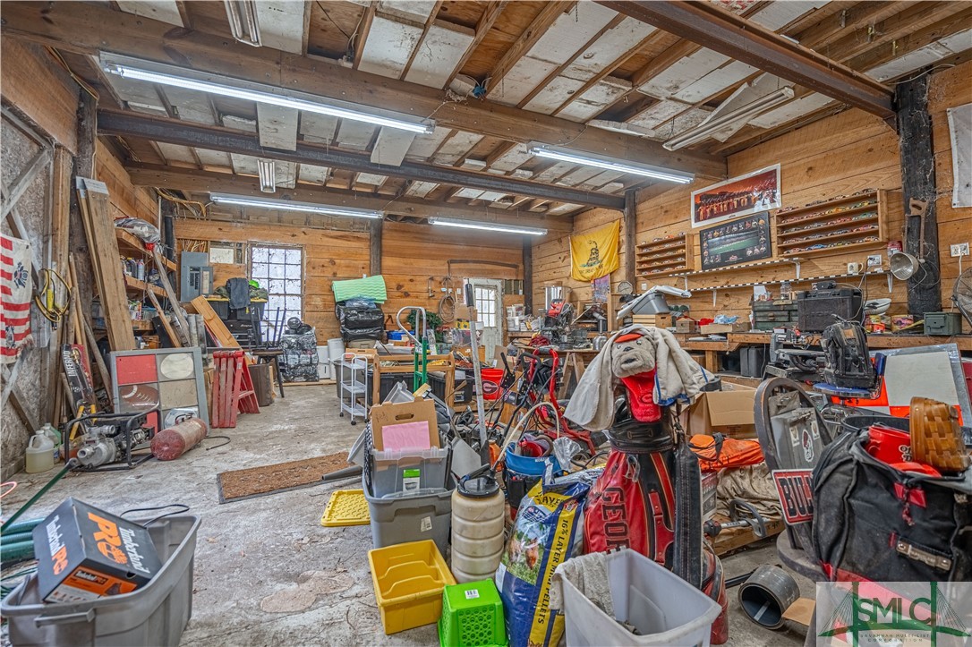 157 Ackerman Road Rincon, GA 31326 - Photo 44 of 50 Barn interior/Haas Water and AC