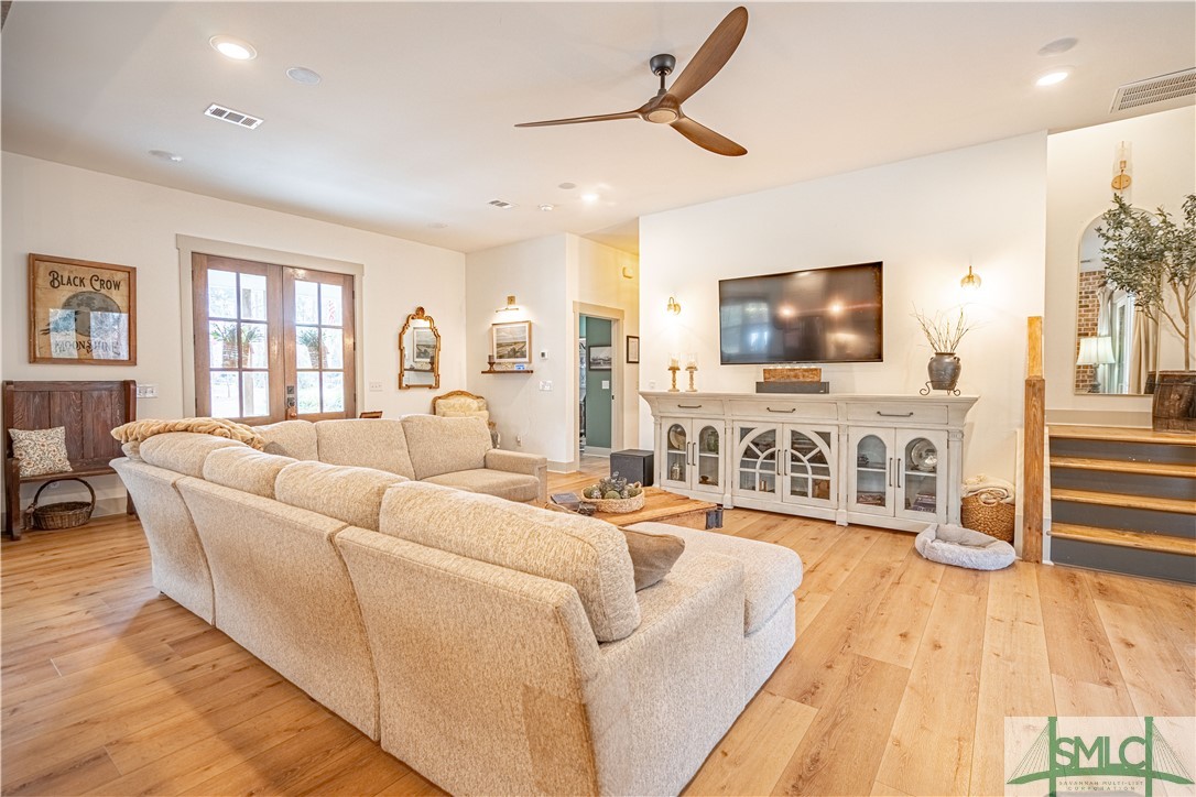 157 Ackerman Road Rincon, GA 31326 - Photo 5 of 50 From Kitchen Island to Great Room