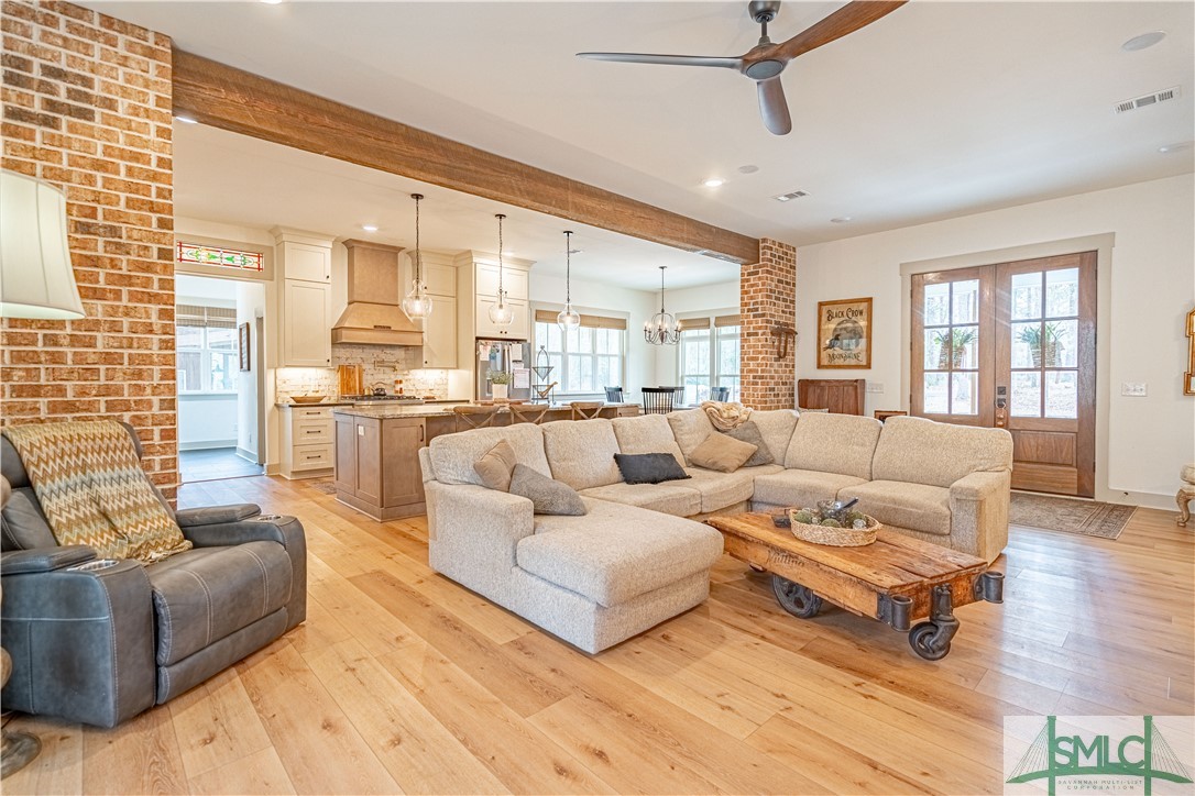 157 Ackerman Road Rincon, GA 31326 - Photo 6 of 50 From Stairs toward Great Room and Kitchen