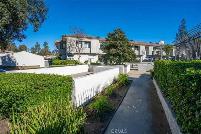 a view of a backyard with a patio