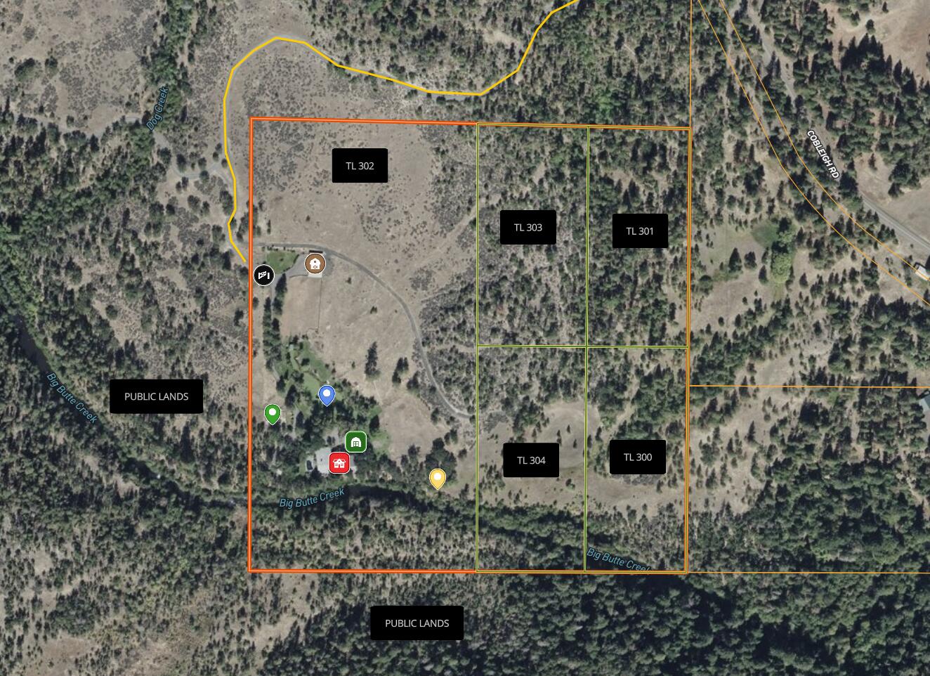 2871 Cobleigh Road Eagle Point, OR 97524 - Photo 8 of 73 thumbnail_Map photo Cobleigh