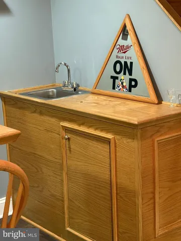 a close view of a sink