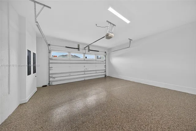 a view of a room with storage and utility room