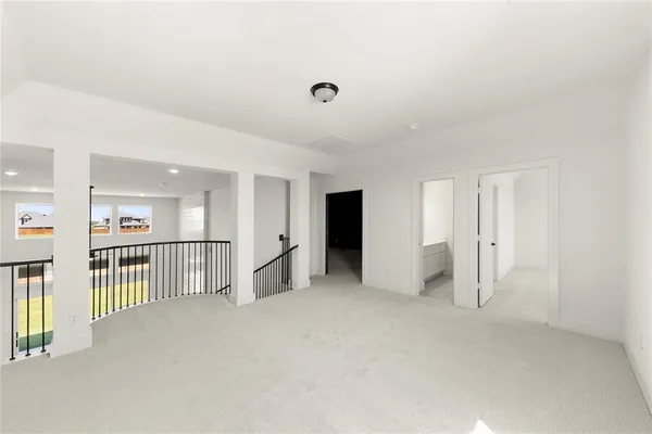 a view of empty room