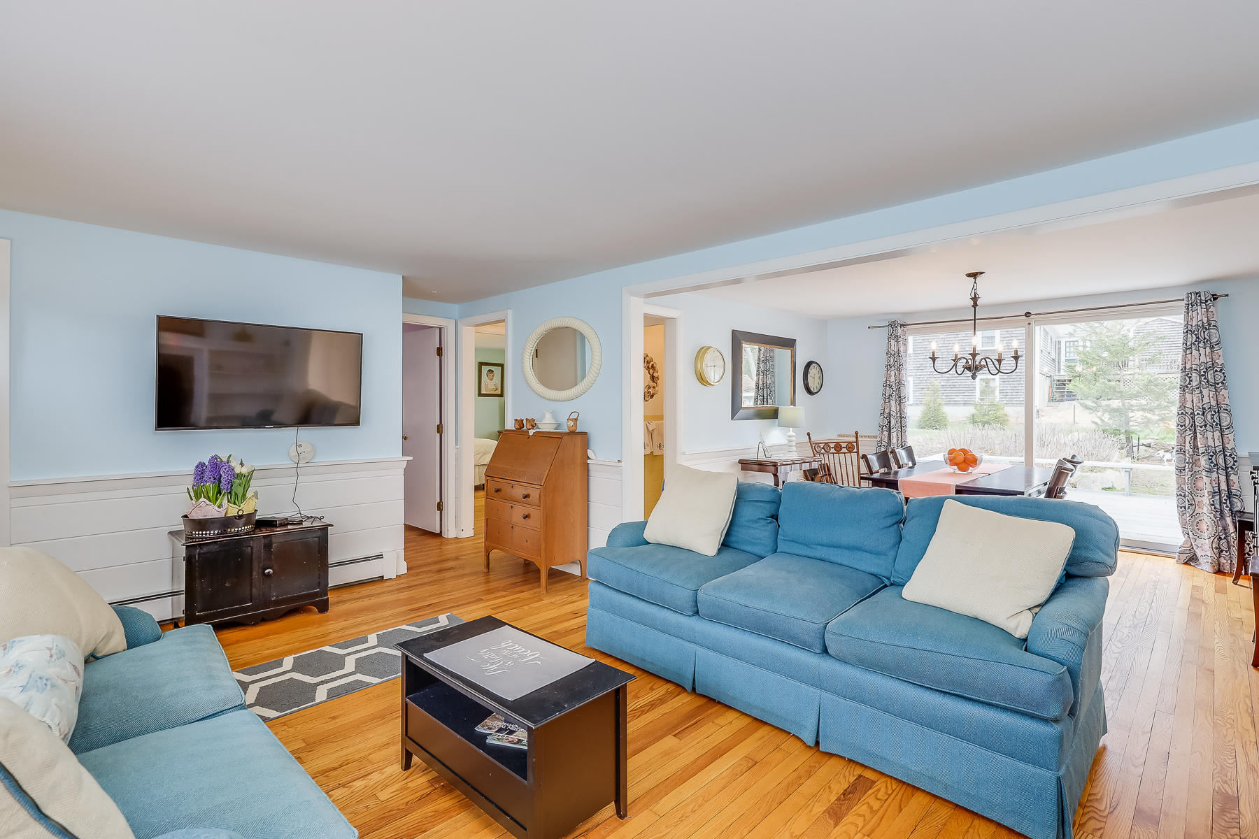 116 Long Road Harwich, MA 02645 - Photo 29 of 32 a living room with furniture and a flat screen tv