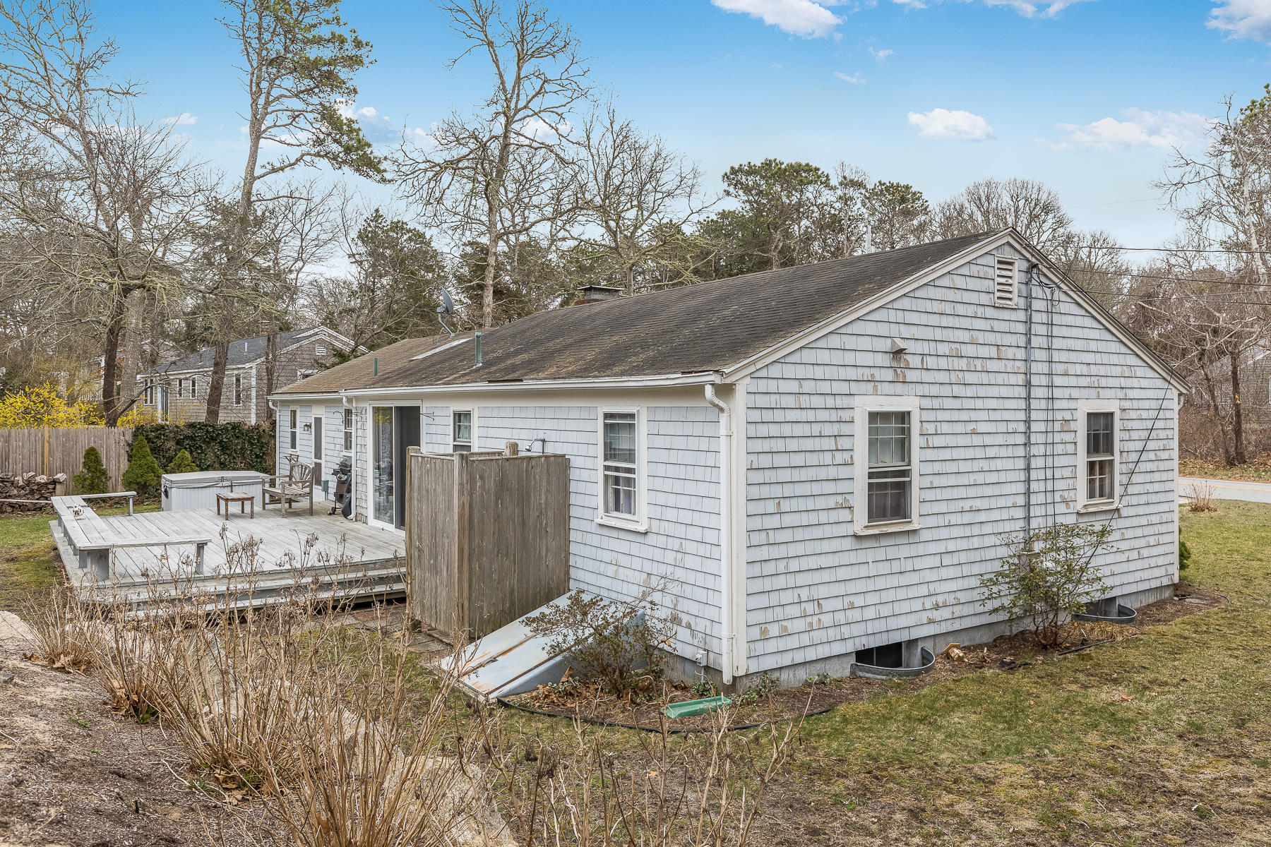 116 Long Road Harwich, MA 02645 - Photo 3 of 32 a view of house with yard and seating area