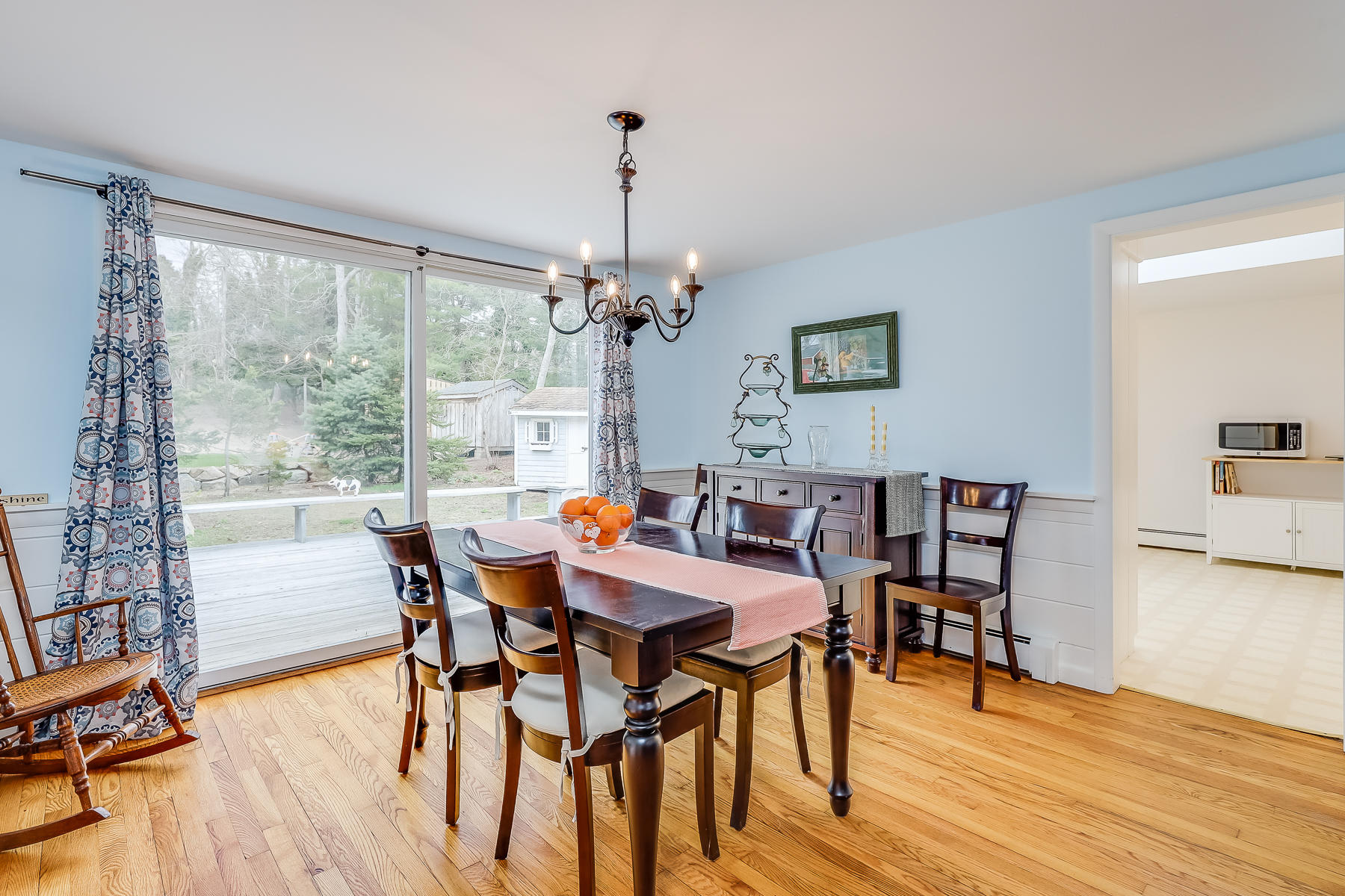116 Long Road Harwich, MA 02645 - Photo 8 of 32 a view of a dining room with furniture window and wooden floor