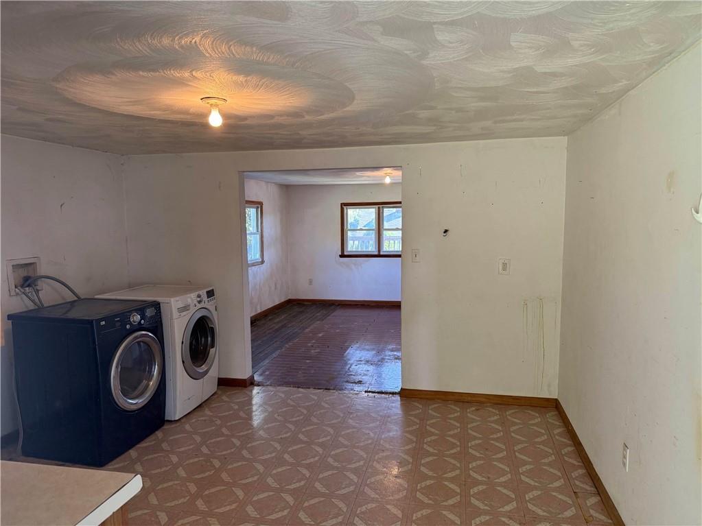 71 Beech Street Muse, PA 15350 - Photo 14 of 21 a view of livingroom with washer and dryer