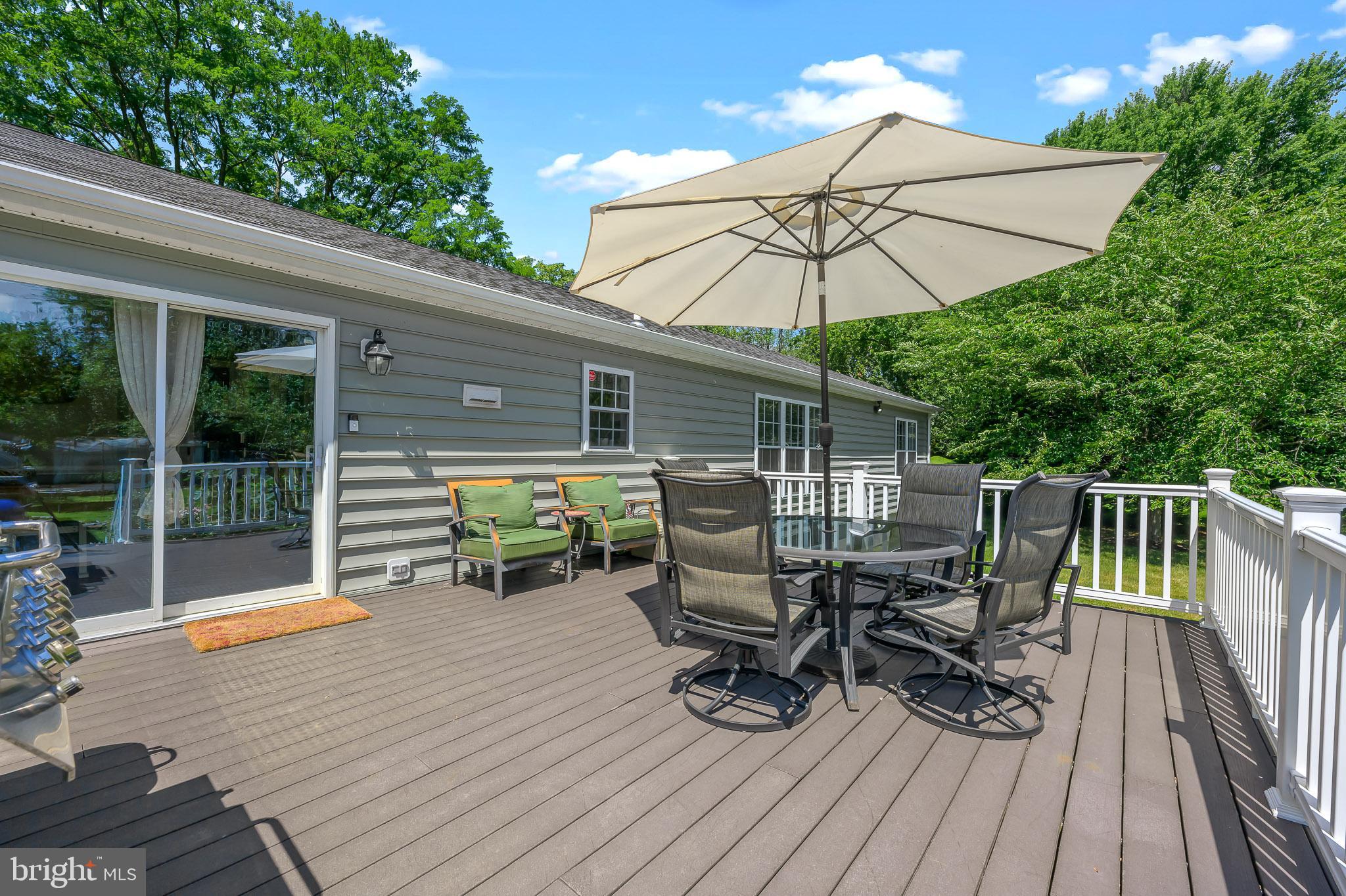 1158 Chelsea Road Aston, PA 19014 - Photo 13 of 40 Trex Deck off Kitchen