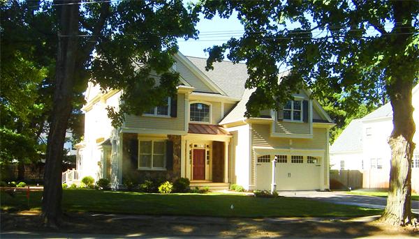 31 Garrison Road Wellesley, MA 02482 - Photo 1 of 1 a front view of a house with garden