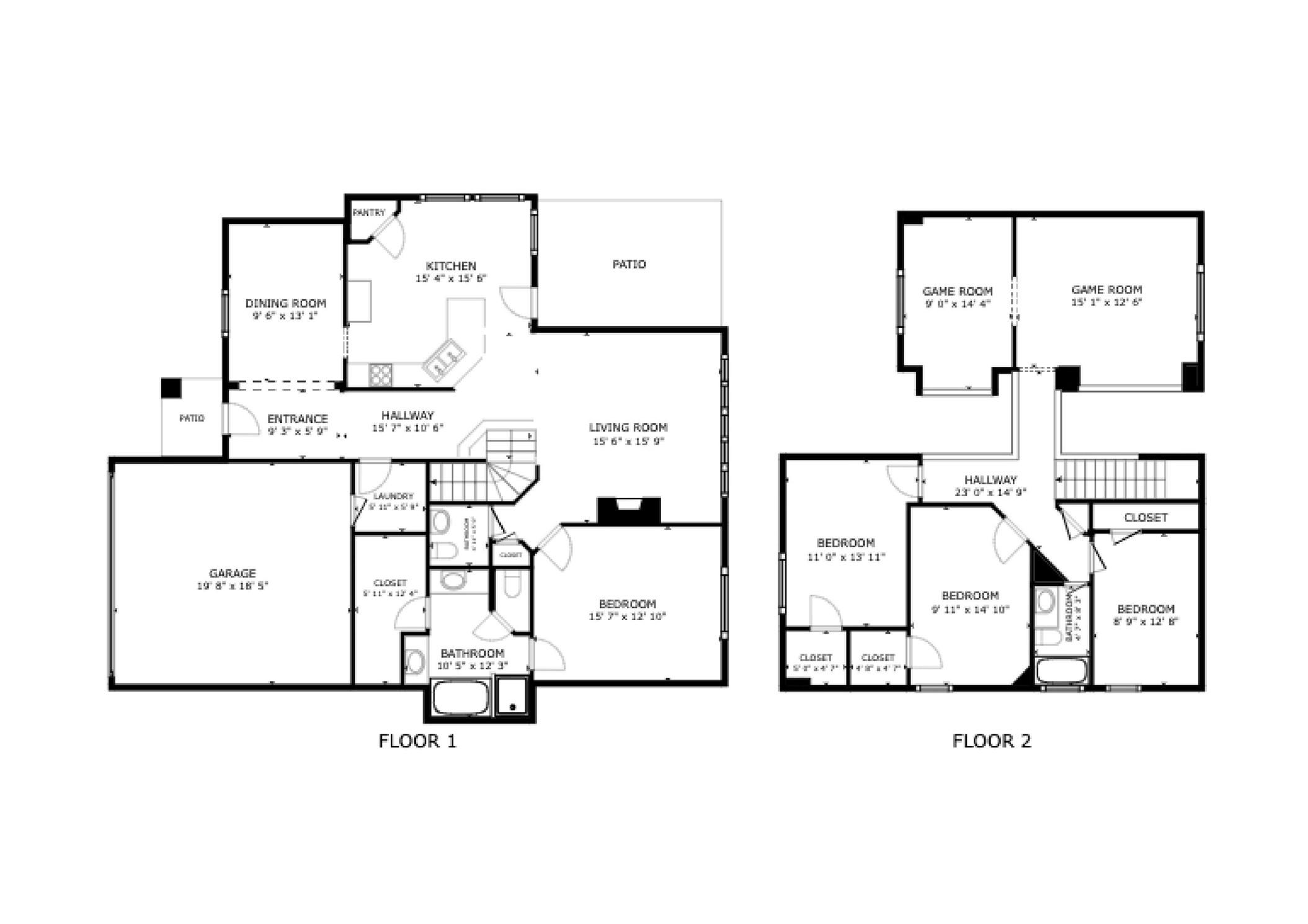 6506 Rose Willow Lane Spring, TX 77379 - Photo 38 of 38 a picture of a floor plan