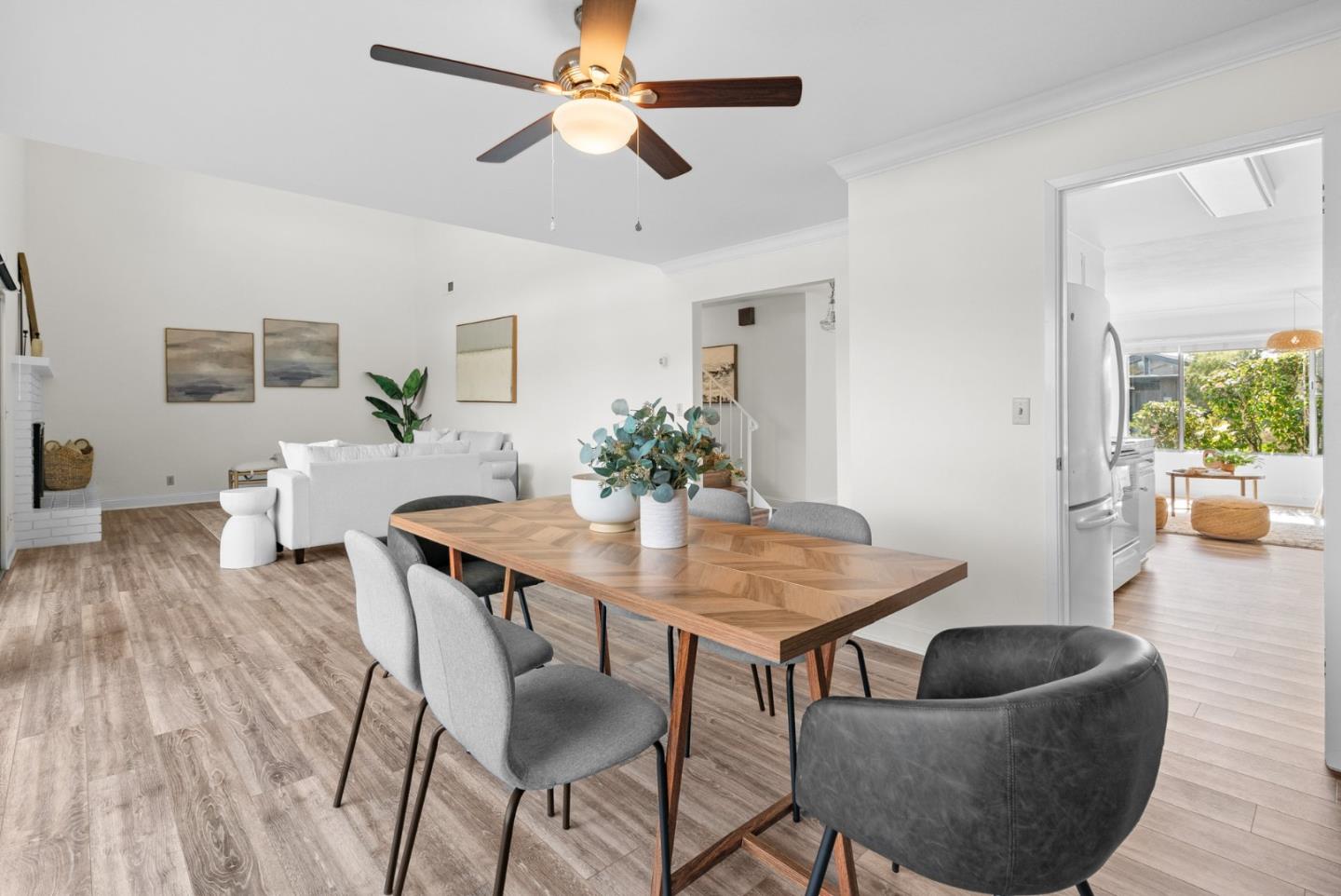 120 Paseo Ballena Aptos, CA 95003 - Photo 20 of 69 a living room with furniture and a wooden floor