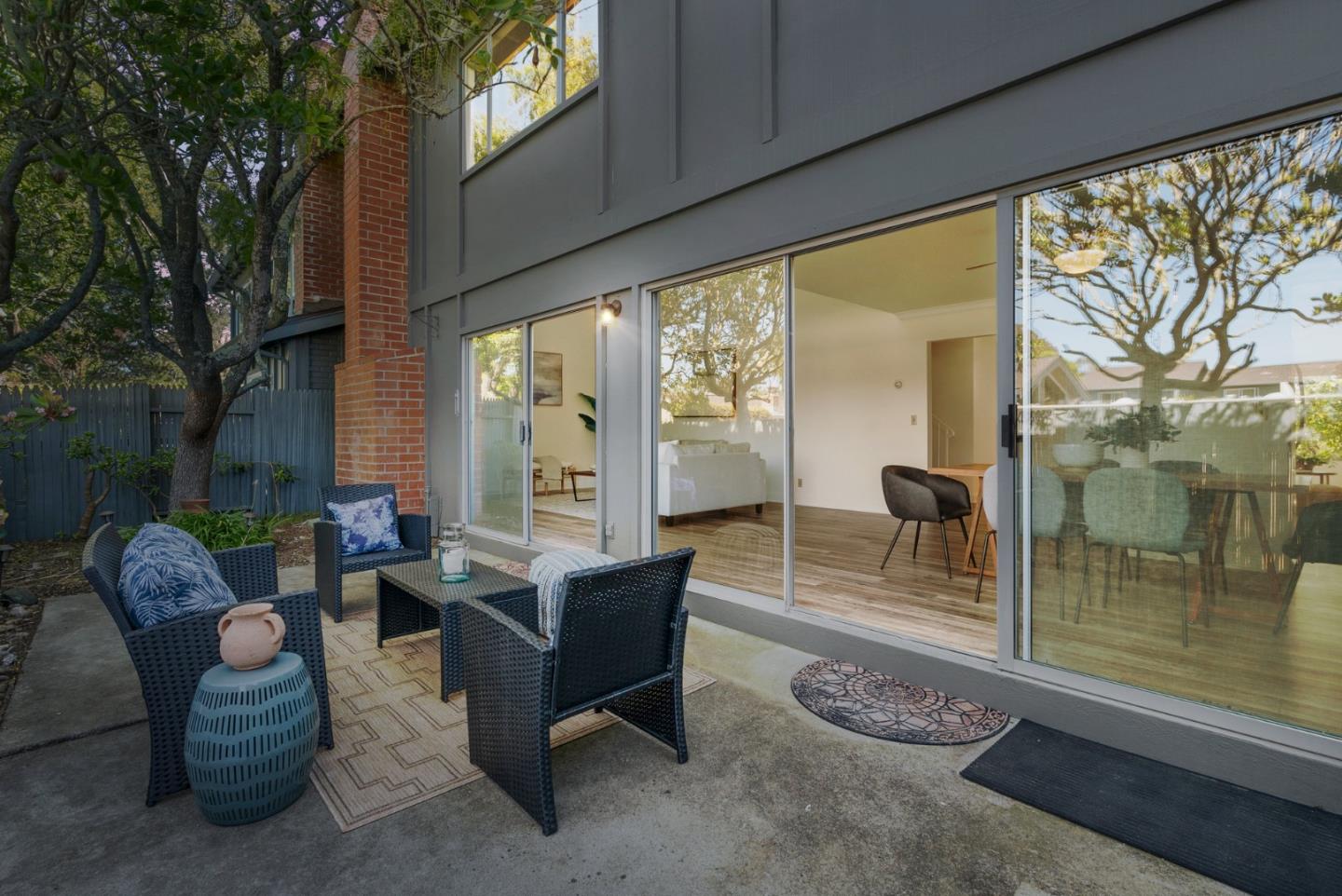 120 Paseo Ballena Aptos, CA 95003 - Photo 5 of 69 a living room with furniture and a floor to ceiling window