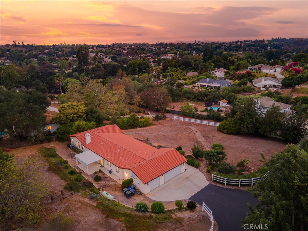 1671 Joshua Tree Lane Fallbrook, CA 92028 - Photo 34 of 44 an aerial view of residential houses with outdoor space