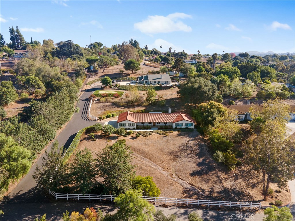 1671 Joshua Tree Lane Fallbrook, CA 92028 - Photo 37 of 44 an aerial view of residential houses with outdoor space