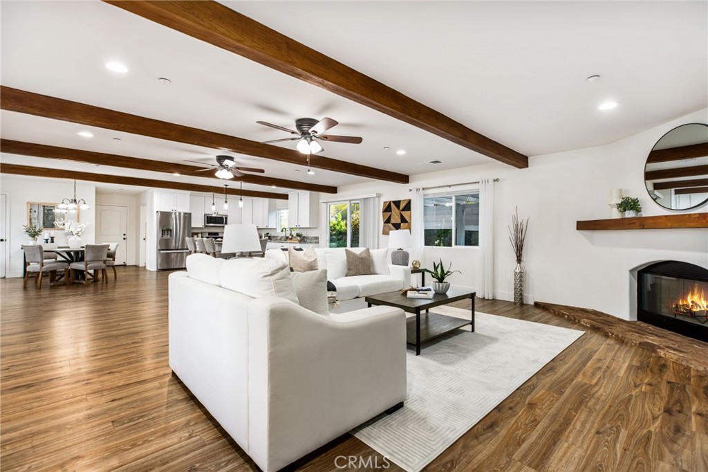 1671 Joshua Tree Lane Fallbrook, CA 92028 - Photo 5 of 44 a living room with furniture and a fireplace