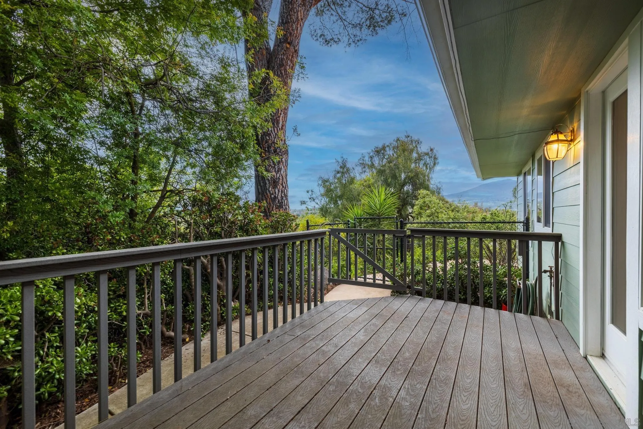 1421 South Grade Road Alpine, CA 91901 - Photo 36 of 59 a view of balcony with wooden floor