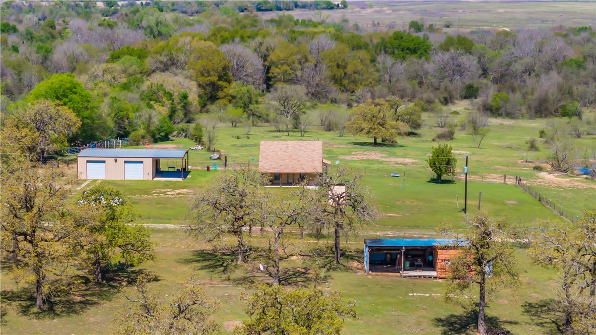 5732 Rose Hill Road Calvert, TX 77837 - Photo 3 of 46 a aerial view of a house with a yard