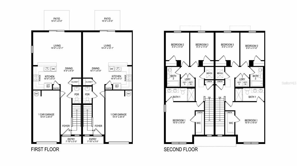 31199 Midnight Sun Way Wesley Chapel, FL 33545 - Photo 22 of 22 a black and white photo of a living room