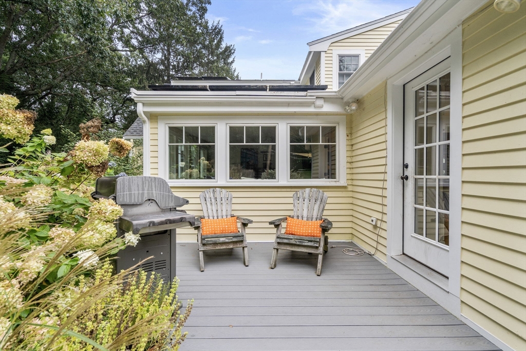 1 Sedgemeadow Road Wayland, MA 01778 - Photo 38 of 42 a view of a house with outdoor seating