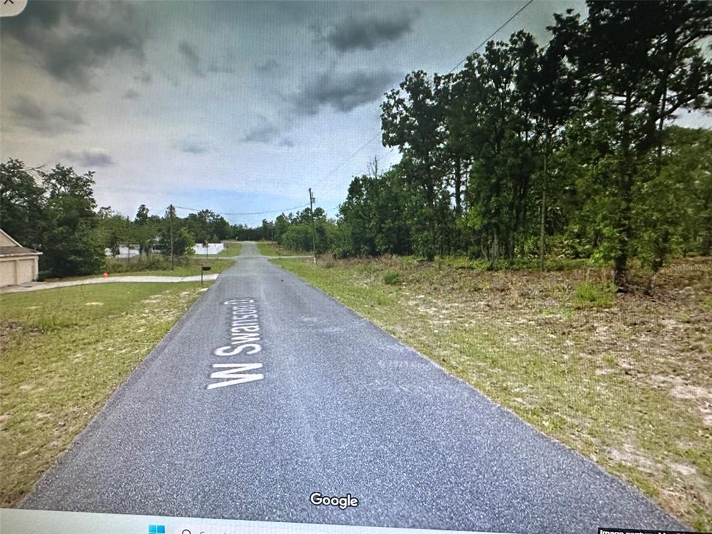 2466 West Swanson Drive Citrus Springs, FL 34434 - Photo 3 of 19 a view of a street with a yard