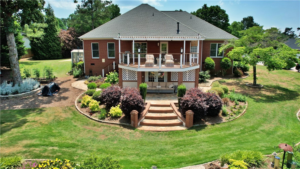 407 Arbor Way Seneca, SC 29672 - Photo 5 of 42 Two outdoor patios with dry below! Ironwood newer
