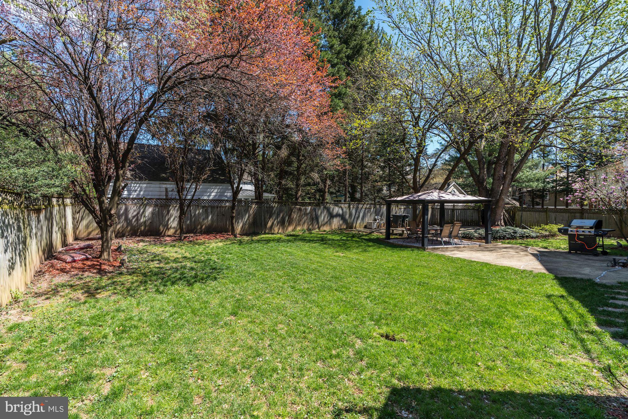 3809 Jones Bridge Road Chevy Chase, MD 20815 - Photo 63 of 70 a view of a house with backyard and sitting area