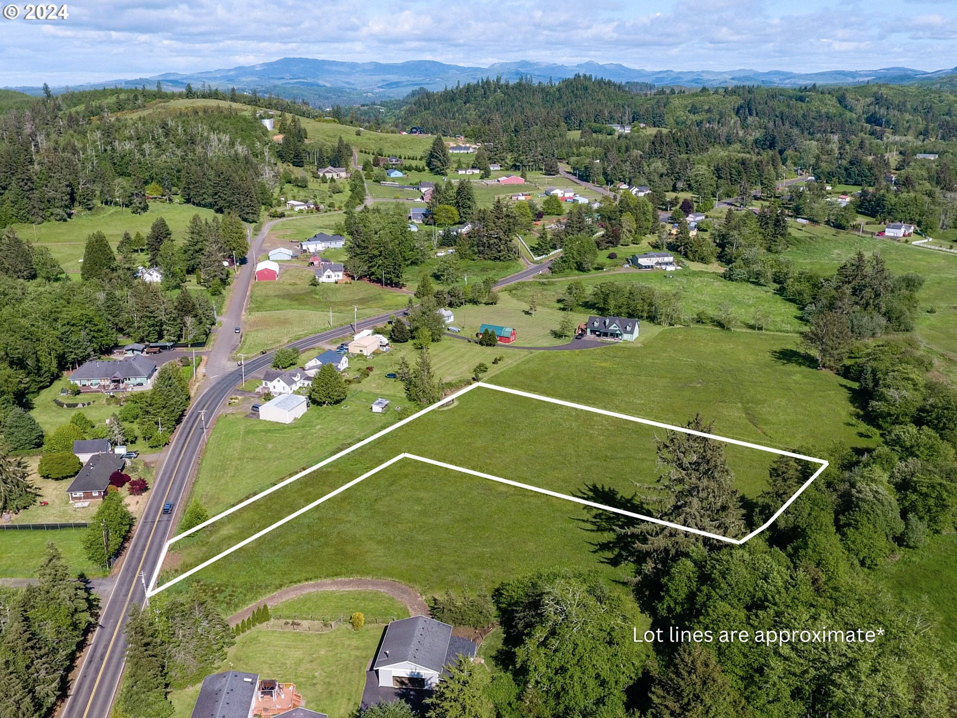 Logan Road Astoria, OR 97103 - Photo 1 of 14 an aerial view of a tennis court
