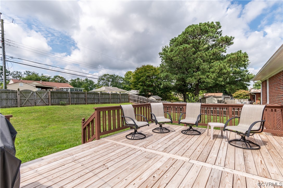 9117 Mapleview Avenue Henrico, VA 23294 - Photo 17 of 21 a view of roof deck with patio