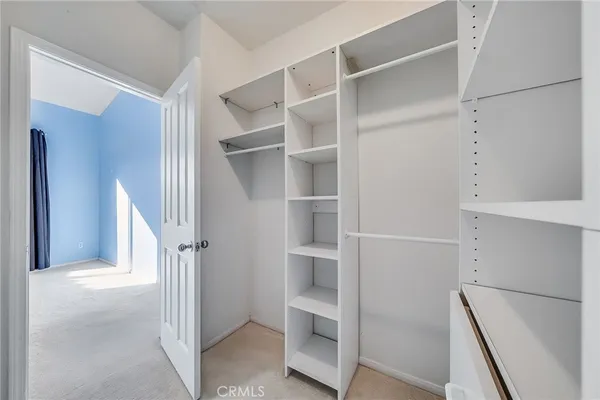 a view of walk in closet