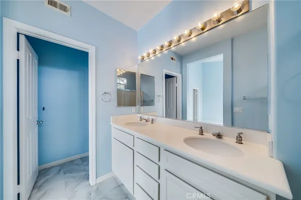 a view of an empty room with a balcony