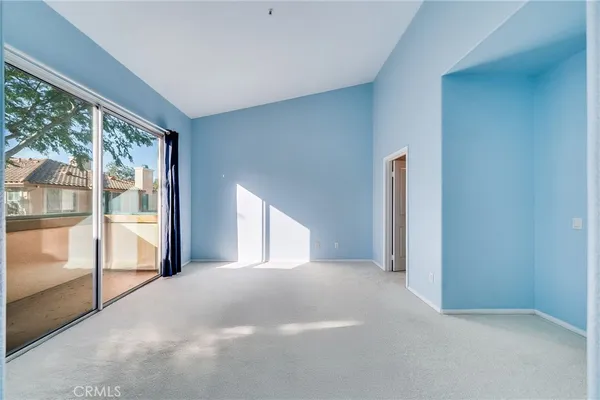 a view of a room with a utility room