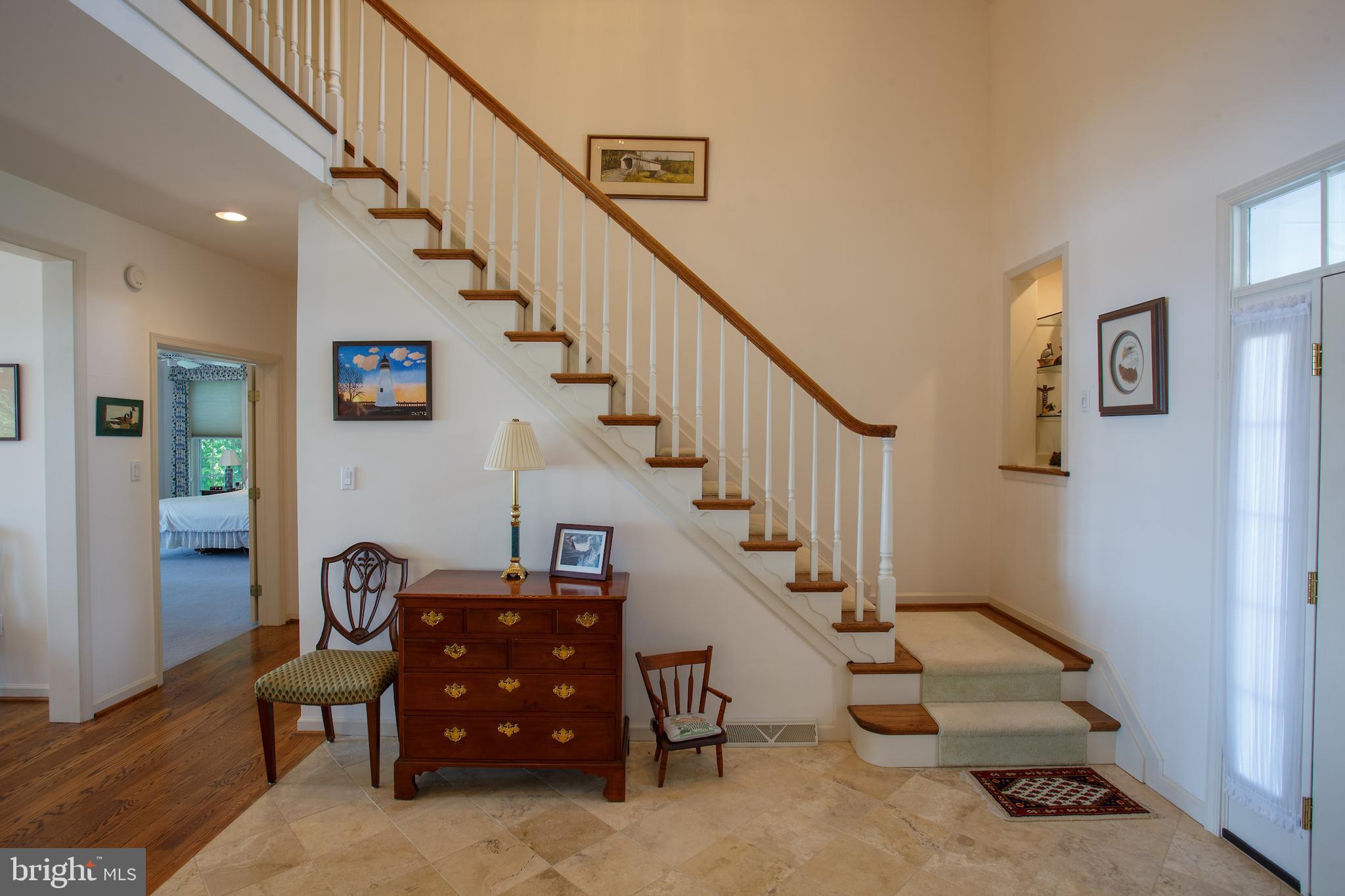 830 Knight Island Road Earleville, MD 21919 - Photo 11 of 46 Open area to go upstairs