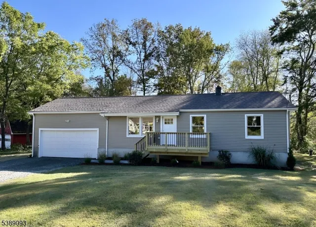 a view of a house with garden