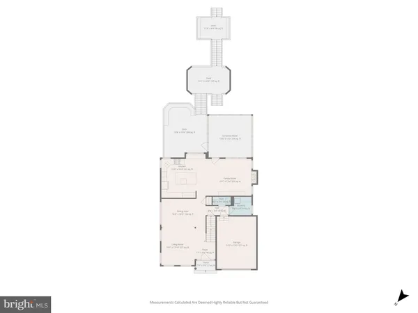 an aerial view of a house with a lake view